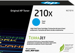 HP 210X High Yield Cyan Original LaserJet Toner Cartridge,  W2101X